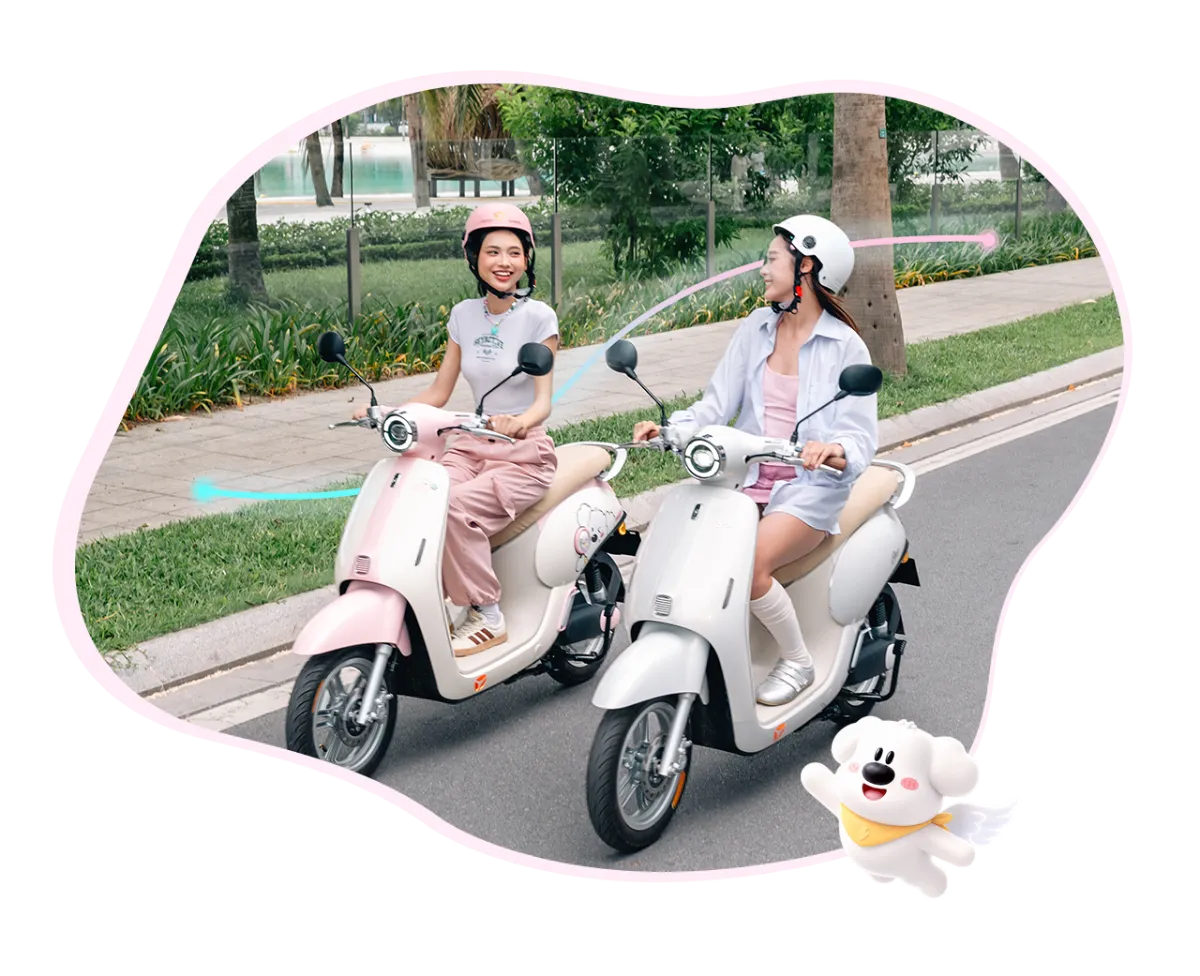 Thiết kế Retro xe máy điện Yadea Omee